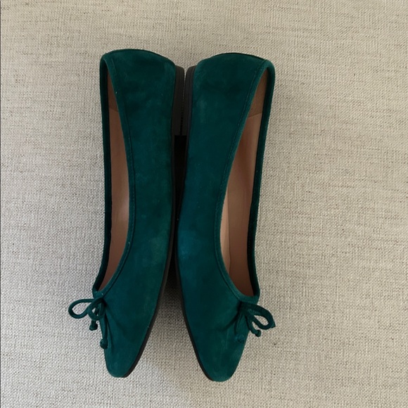 Cole Haan Yara Soft Ballet, Rainforest Suede Green, Size 9, NWT No box - Picture 4 of 9